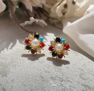 Multicolour Prism Earrings - ARC
