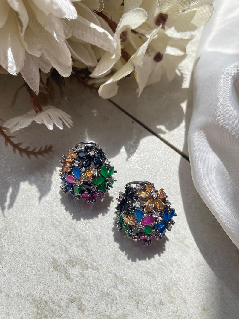 Jewel Garden Stud Earrings
