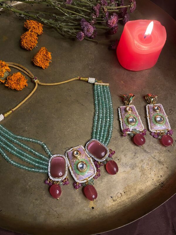 Gulzar Kundan Stone Choker Set